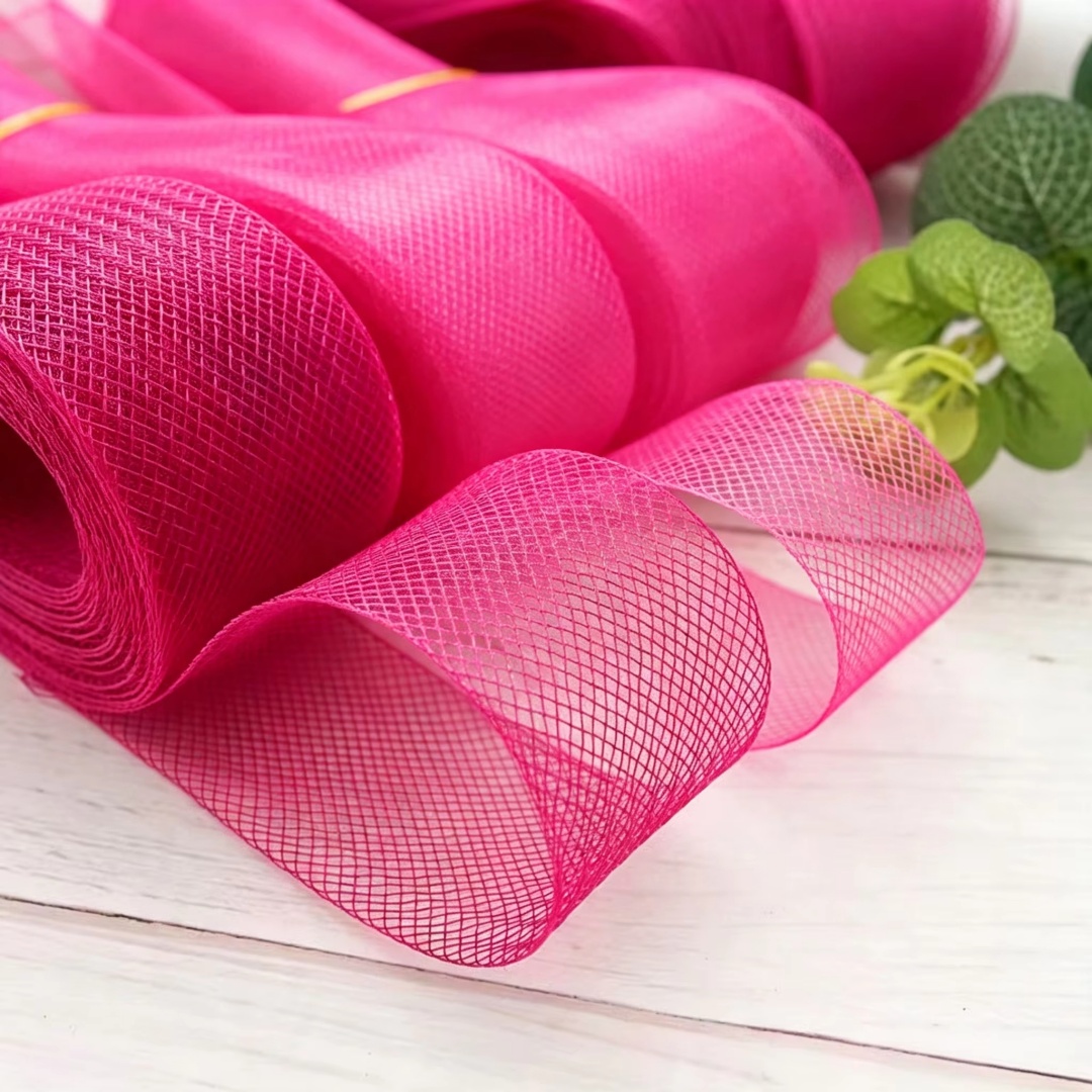 Wedding Dress - Assorted Colors Stretch Horsehair Crinoline Braid