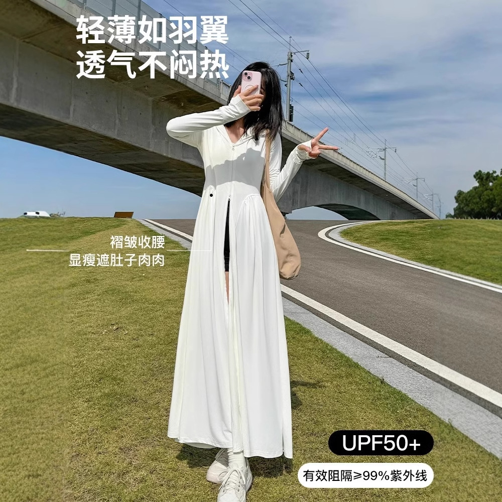 Sun protection clothing for wo - Silk Blouse ulasan dan harga