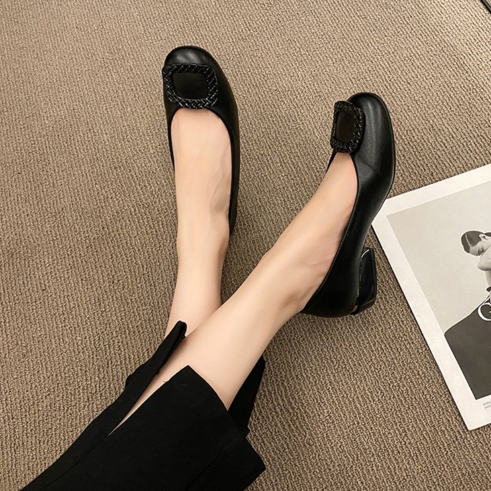 Soft Leather Cow Tendon Soft S - Womens Heels ulasan dan harga