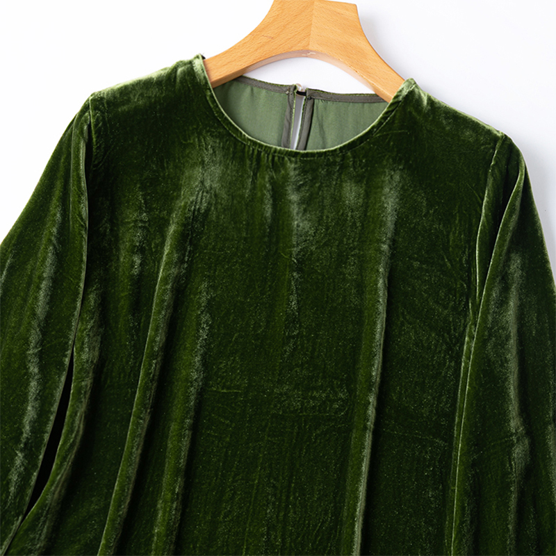 Women Silk Velvet Blouse 100%  - Silk Blouse ulasan dan harga