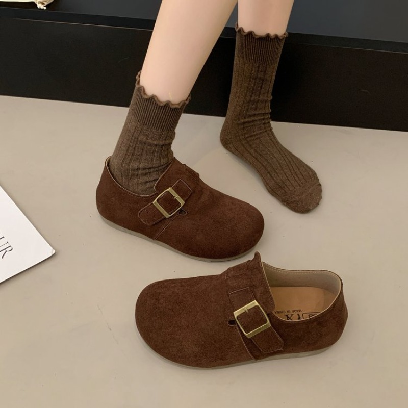 Women Suede Closed Back Birken - Womens Heels ulasan dan harga